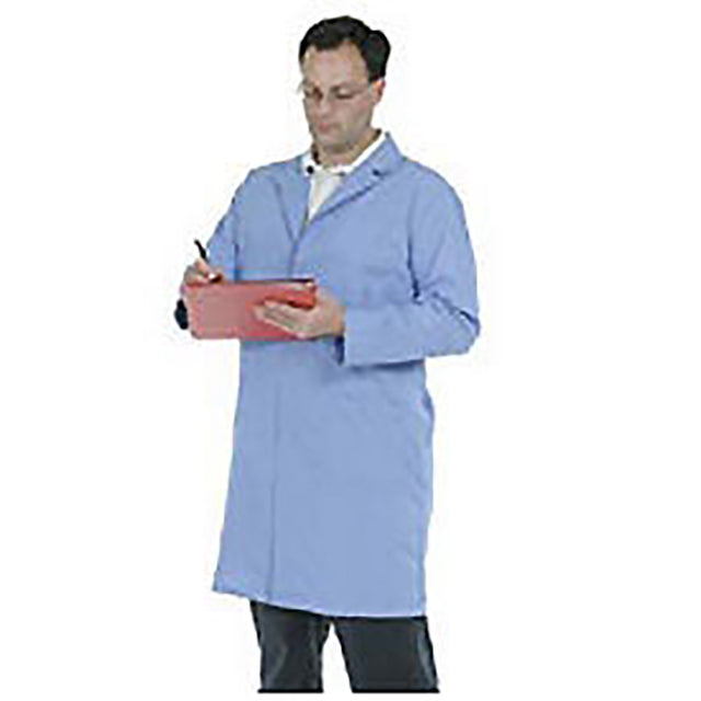 Superior Surgical 473-L - Bata de laboratorio Azul