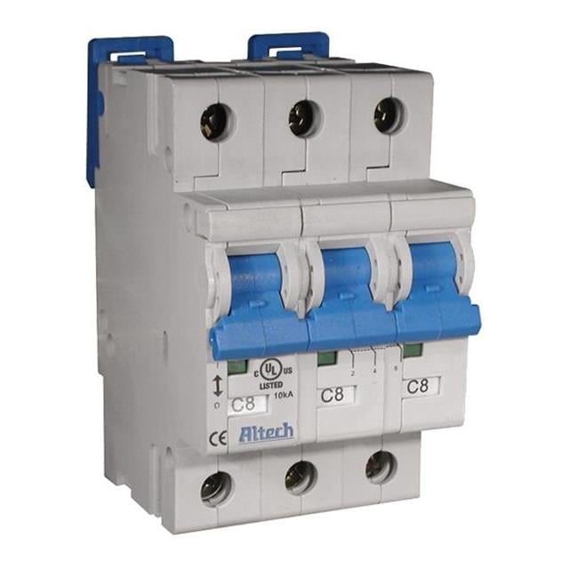 Altech 3GU1M M Riel DIN Termomagnético 1A