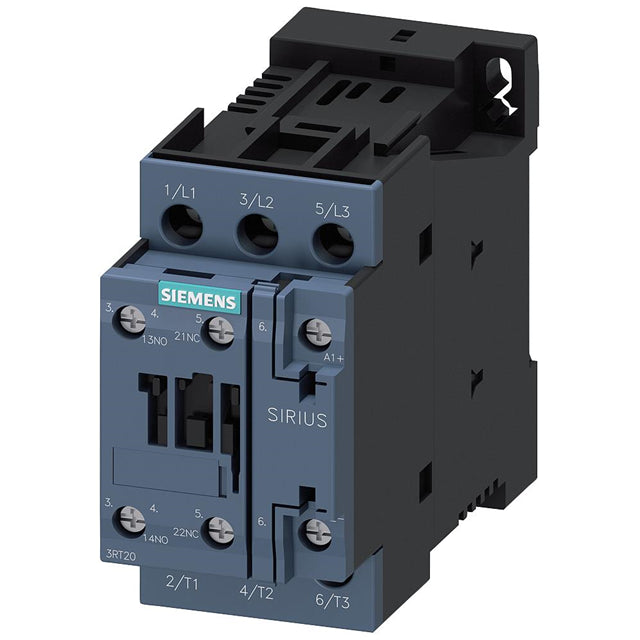 Siemens 3RT20241NB30 SIRIUS Montaje de chasis, Riel DIN 21 ~ 28VCA/CC