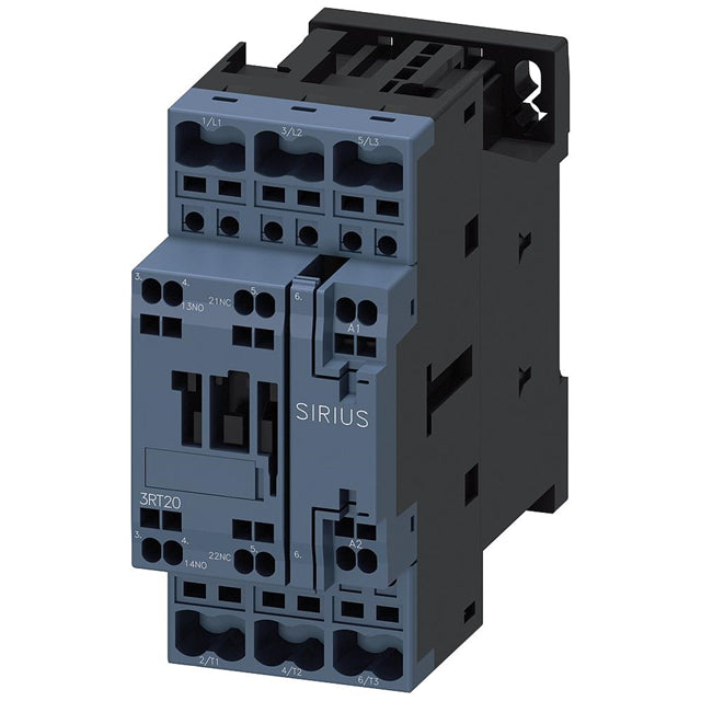 Siemens 3RT20262AC20 SIRIUS Montaje de chasis, Riel DIN 24VCA