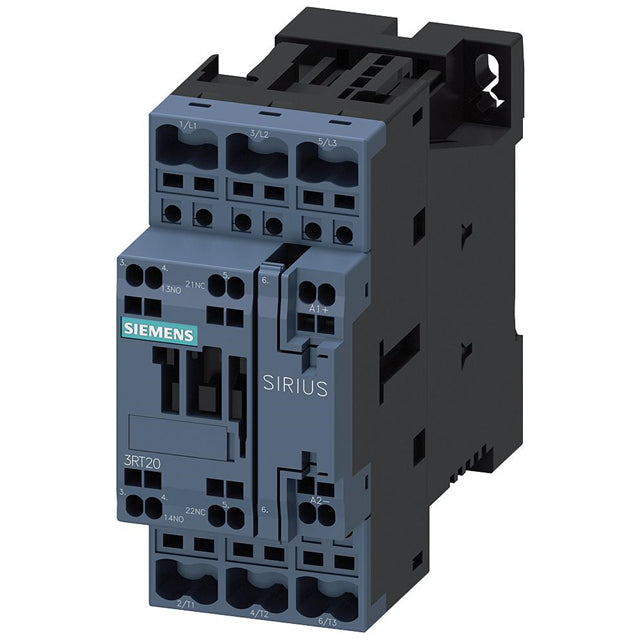 Siemens 3RT20232BB40 3RT2 Montaje de chasis, Riel DIN 24VCC