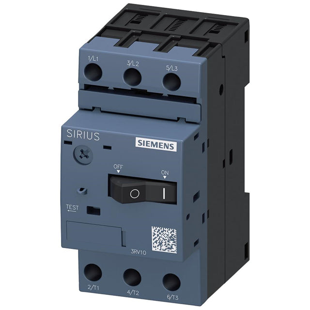 Siemens 3RV10111FA10 3RV1 Riel DIN Térmico 5A