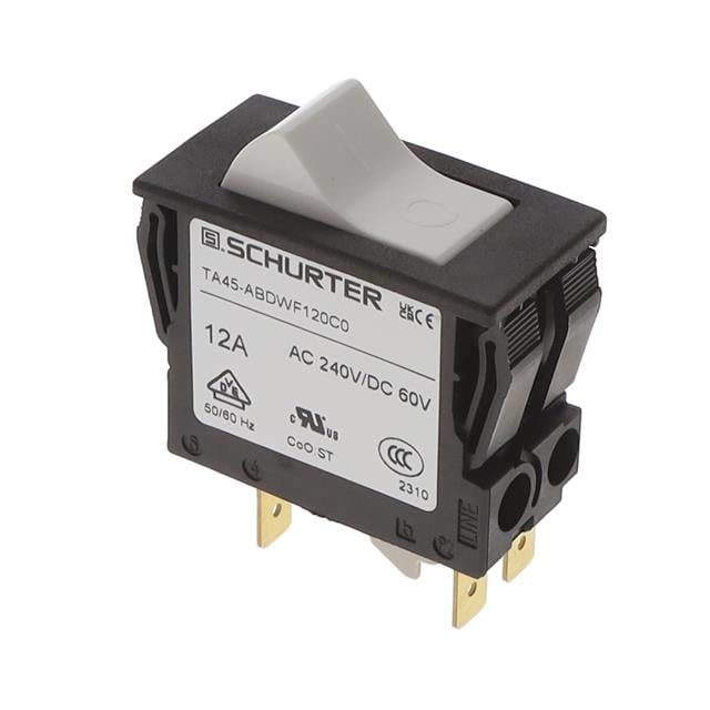 SCHURTER Inc. 4430.1034 TA45 Montaje en panel Térmico 12A