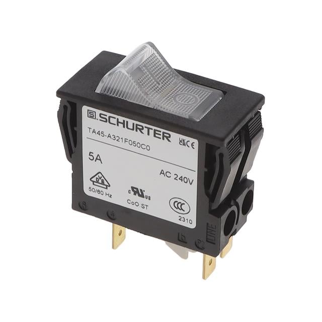 SCHURTER Inc. 4430.2498 TA45 Montaje en panel Térmico 5A