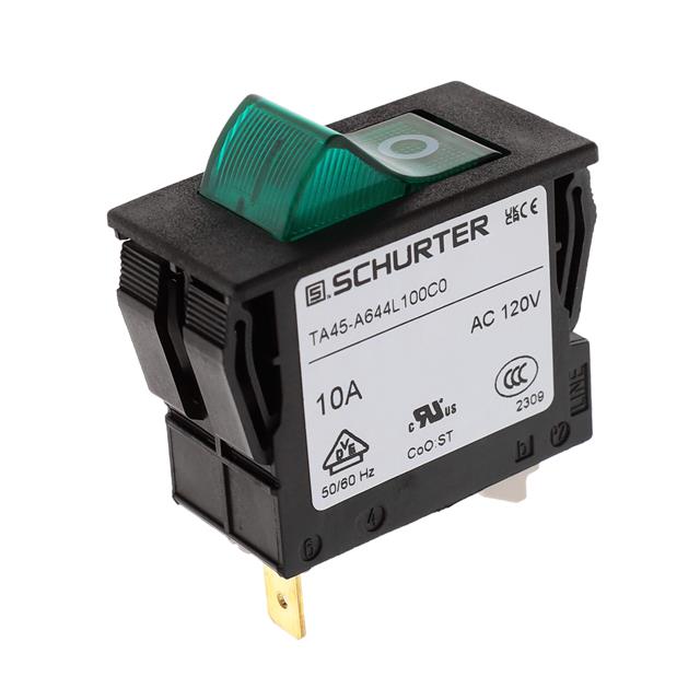 SCHURTER Inc. 4430.2623 TA45 Montaje en panel Térmico 10A
