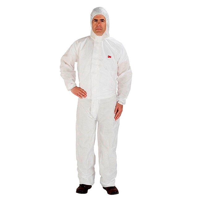 3M 4520-BLK-M - Prenda Blanco