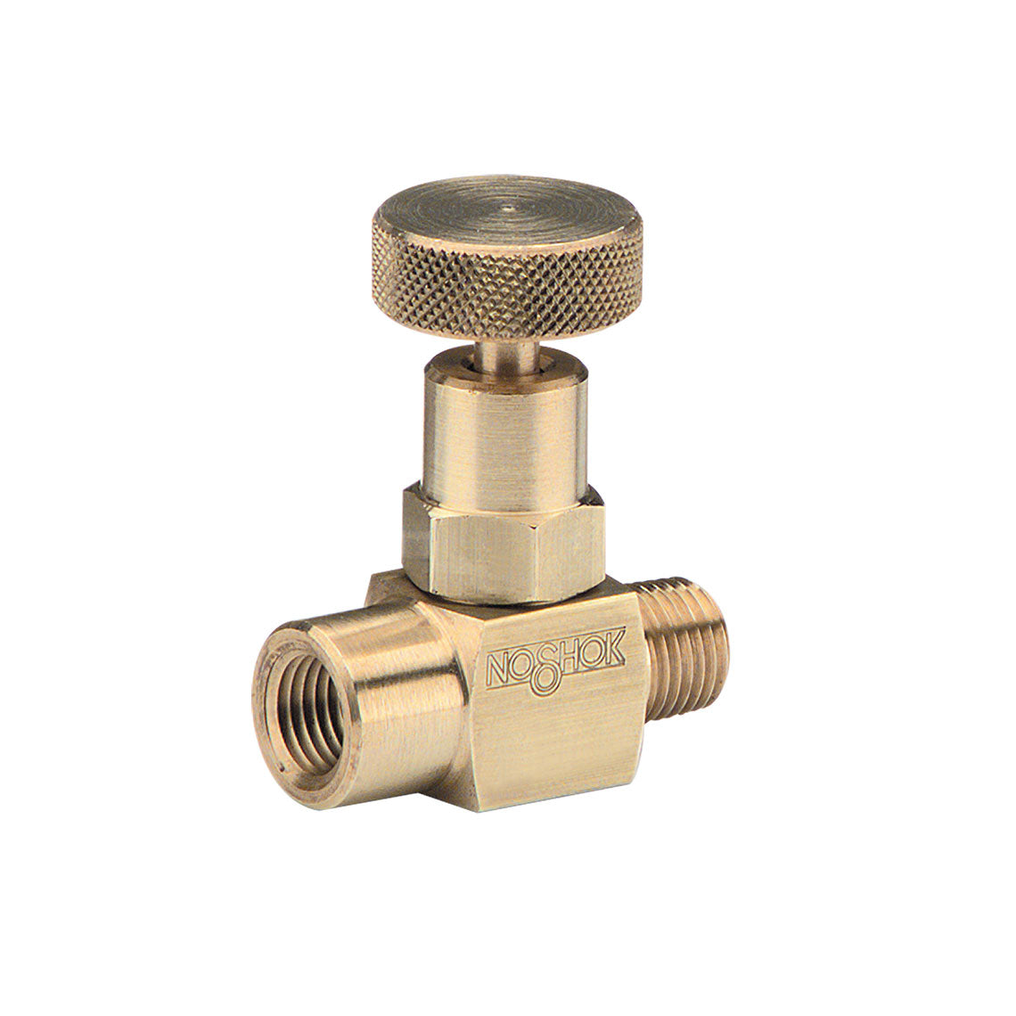 NOSHOK, Inc. 102-MFB-HL1 100 Válvula de aguja - 6000 PSI (414 bar) -