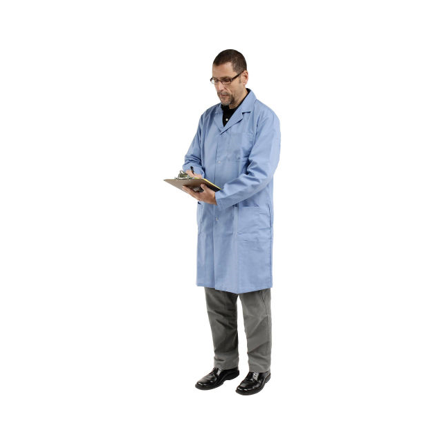 Superior Surgical 473-XL - Bata de laboratorio Azul