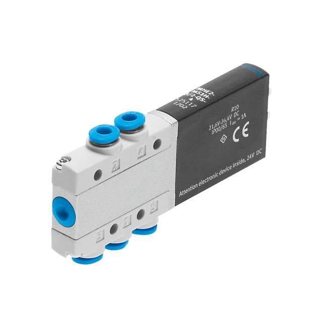 Festo Corporation MHE2-MS1H-5/2-QS-4 MHE Válvula de solenoides 05-feb -13 ~ 116 PSI (-0.9 ~ 8 bar) Válvula de solenoides