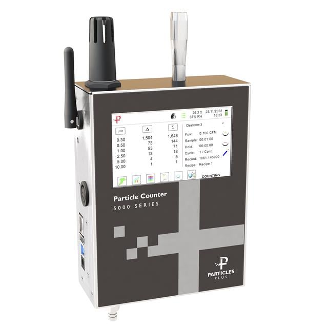 Particles Plus 5501 - - Remote Particle Counter