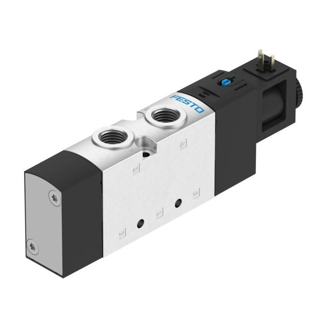 Festo Corporation VUVS-L25-M52-AD-G14-F8-1C1 VUVS Válvula de solenoides 05-feb 36 ~ 145 PSI (2.5 ~ 10 bar) Válvula de solenoides