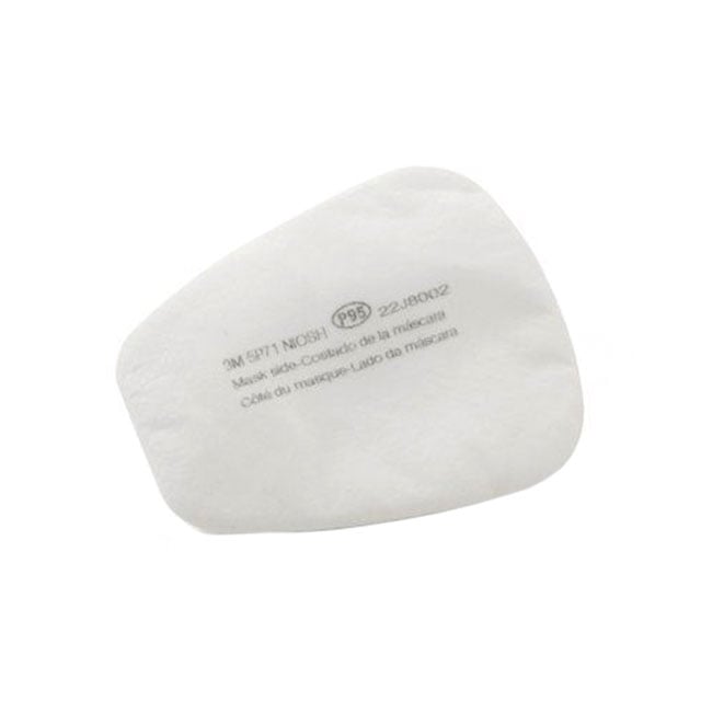 3M 5P71-6 - Filtro de respirador de reemplazo Blanco