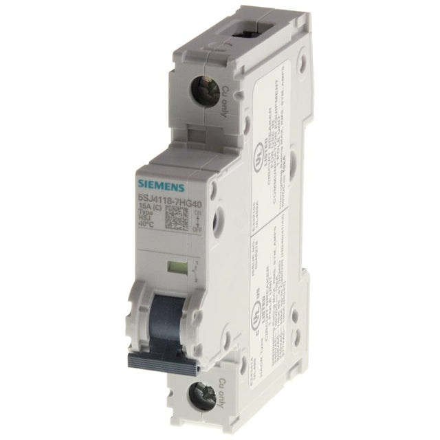 Siemens 5SJ41157HG40 5SJ4 Riel DIN - 1.6A
