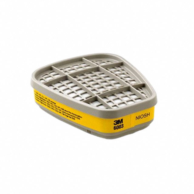 3M 6003 6000 Filtro de respirador de reemplazo Gris, amarillo