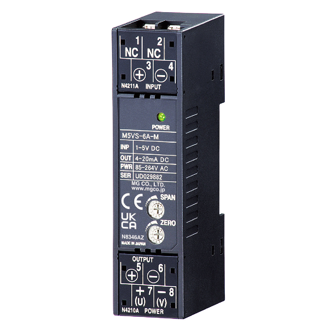 MG Co., Ltd. M5VS-4A-R * Signal Conditioner Voltage