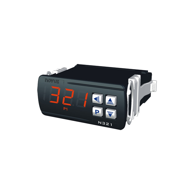 Novus Automation 8032104012 N321 Temperature Controller (Type J, K, T) -50°C ~ 600°C, -58°F ~ 1112°F