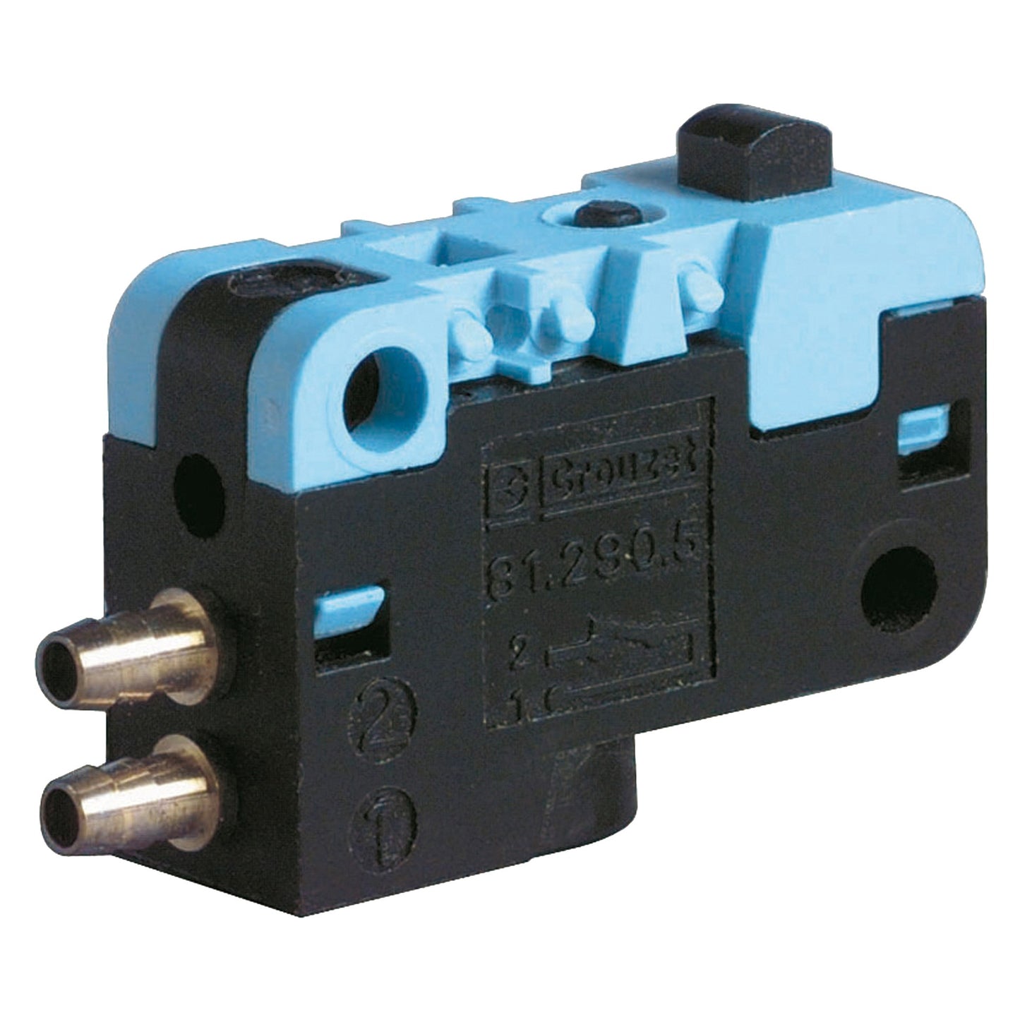 Crouzet 81290001 - Detector de posiciones Conexión con boquilla para tubería de 5/32" (4.00mm) de D Redondo (émbolo de clavija) -