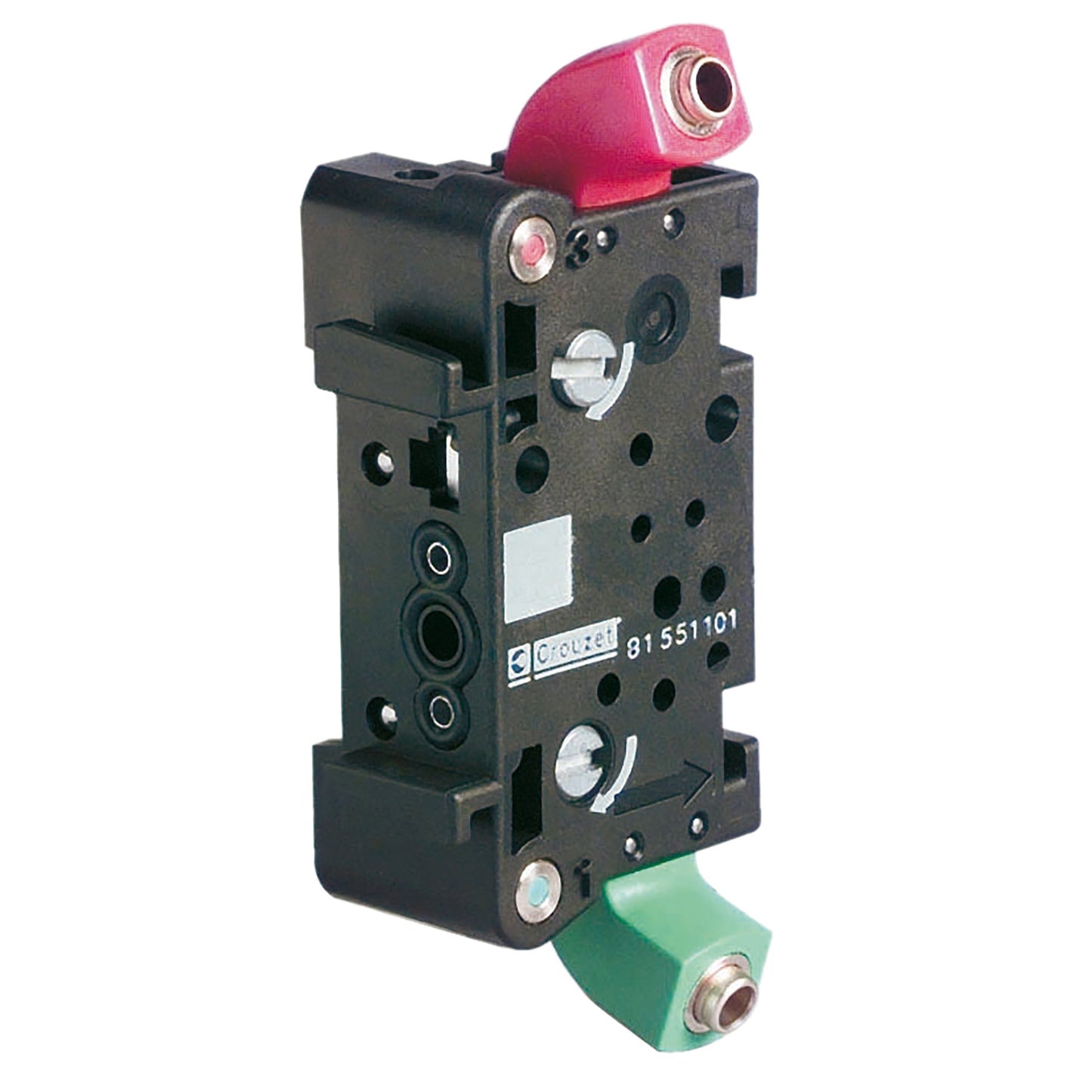 Crouzet 81551101 - Sub base Conexión a presión para tubería de 5/32" (4.00mm) de D - Secuenciador