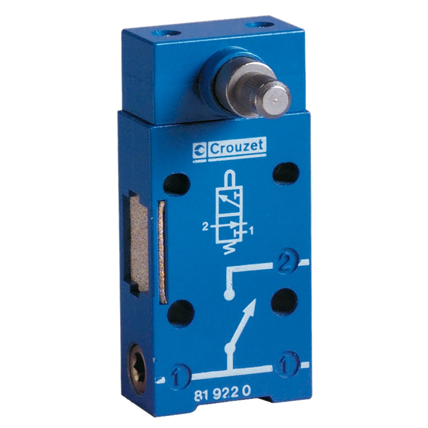Crouzet 81922210 Compact Detector de posiciones 3/2 normalmente cerrado 1 ~ 116PSI (0.1 ~ 8 bar) -