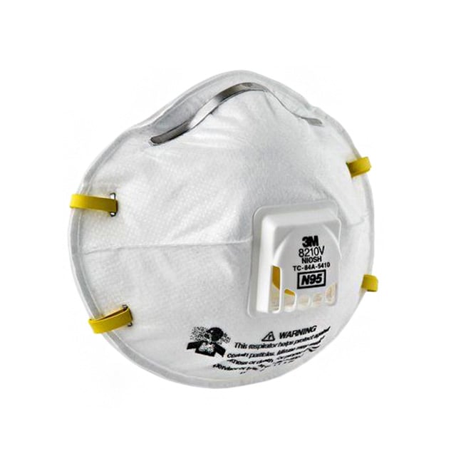 3M 8210V - Respirador de partículas desechable Blanco