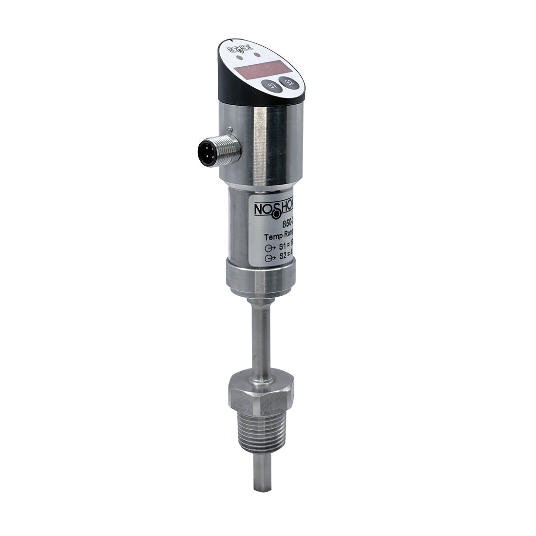 NOSHOK, Inc. 850-2-8--4/176-2-010-6 850 Industrial Interruptor PNP - NC/NO Macho - 1/2" (12.7mm) NPT