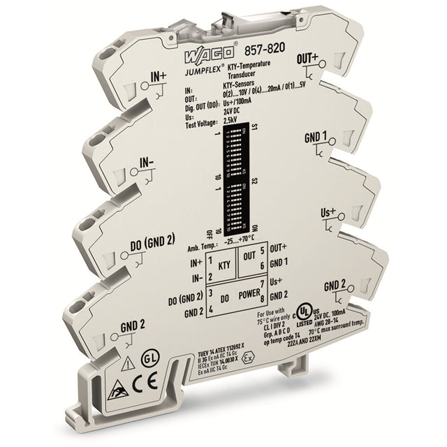 WAGO Corporation 857-820 857 Signal Conditioner Temperature