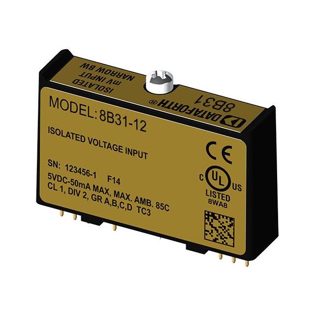 DATAFORTH 8B31-12 8B SensorLex® Propósito general 4.75V ~ 5.25V Analógico