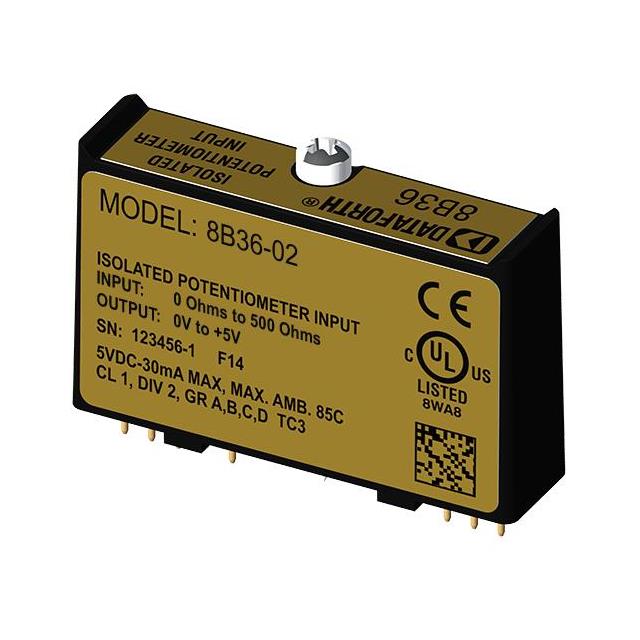 DATAFORTH 8B36-02 8B SensorLex® Propósito general 4.75V ~ 5.25V Analógico