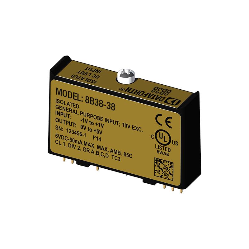 DATAFORTH 8B38-38 8B SensorLex® Propósito general 4.75V ~ 5.25V Analógico