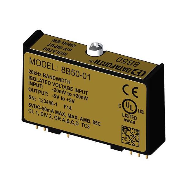 DATAFORTH 8B50-01 8B SensorLex® Propósito general 4.75V ~ 5.25V Analógico