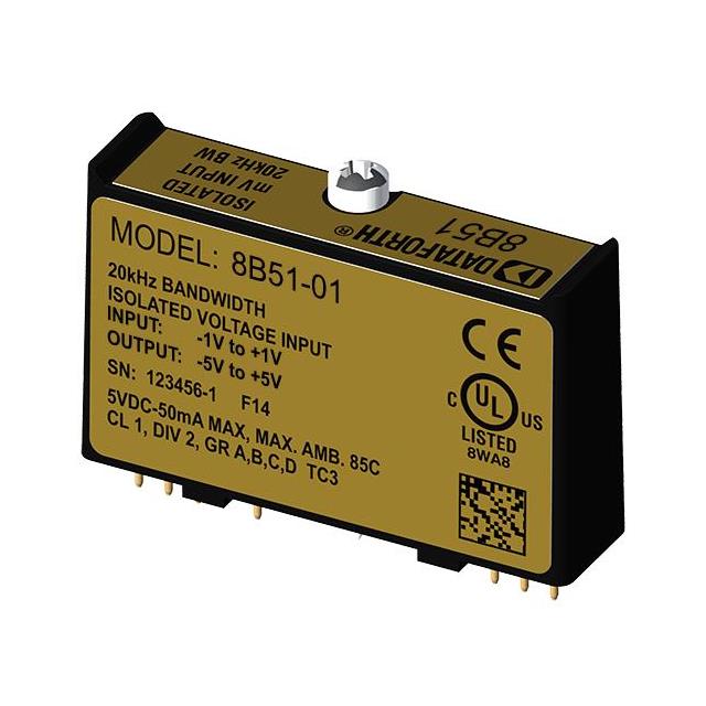 DATAFORTH 8B51-01 8B SensorLex® Propósito general 4.75V ~ 5.25V Analógico