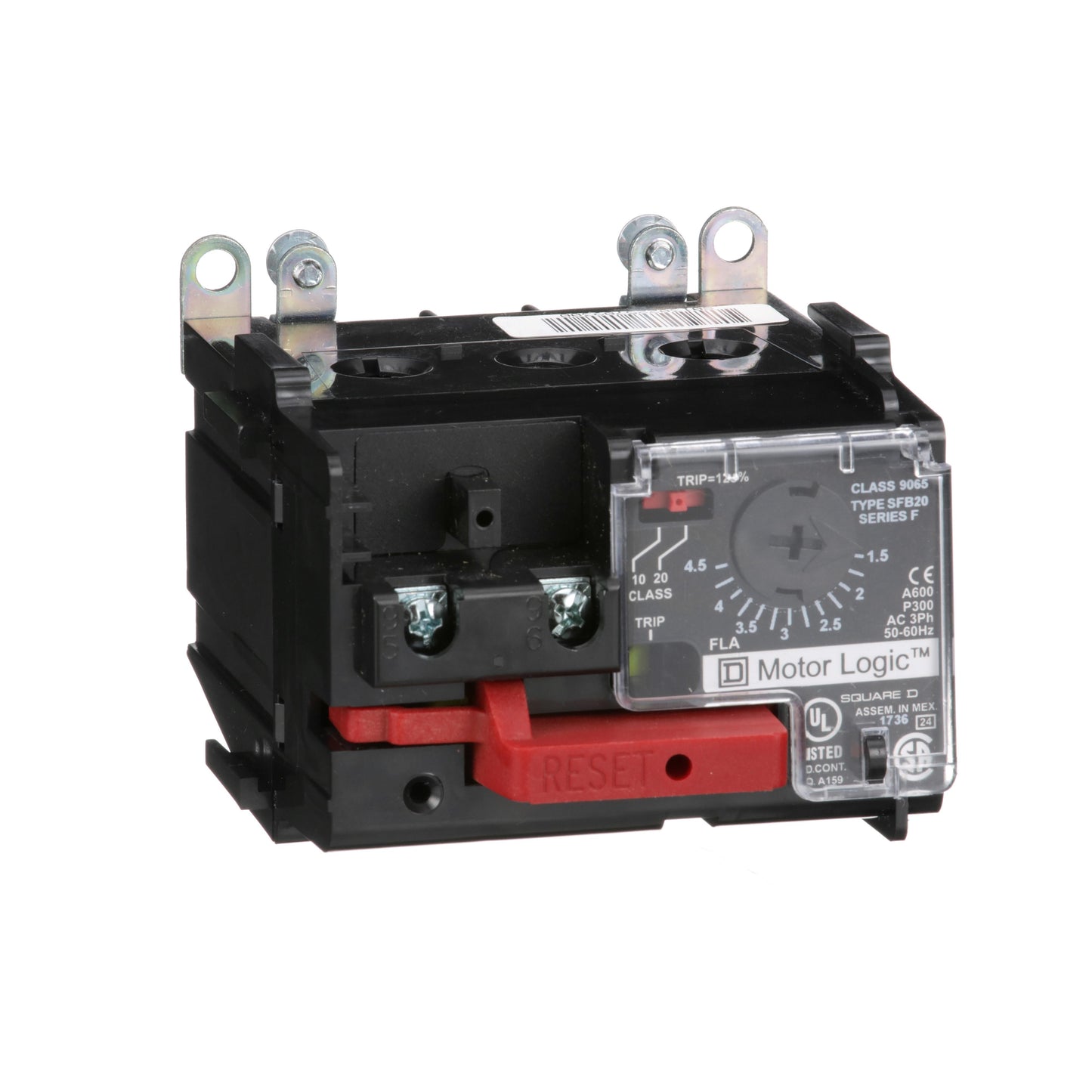 Schneider Electric 9065SFB20 Square D Relé de sobrecarga térmica -