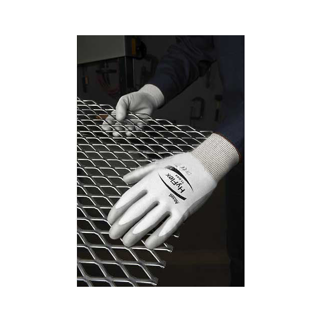 Ansell 288185 - Guantes Gris, blanco