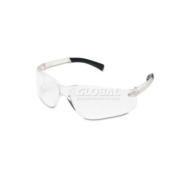 MCR Safety BK110 BearKat Anteojos de protección Negro, transparente