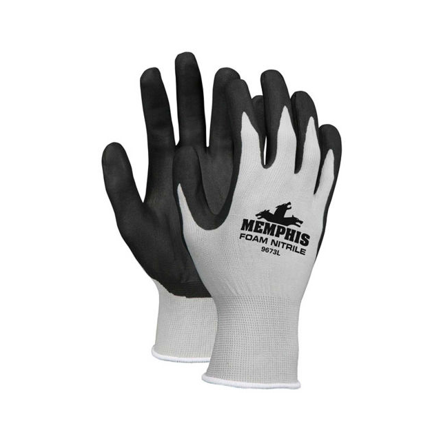 Memphis Glove 9673M - Guantes Negro, gris