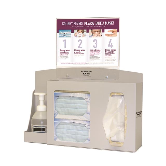 Bowman Dispensers BD202-0012 - Utrustning för att följa regler -