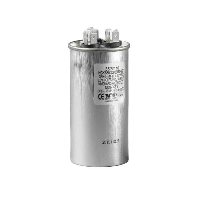 Hartland Controls/Littelfuse CAP-35/3/440R HCK, Dual Motor Run 3µF, 35µF ±3%