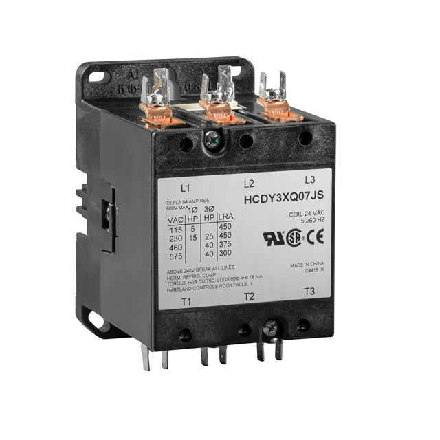 Hartland Controls/Littelfuse CON-3/120/75 HCD Montaje de chasis 120VCA