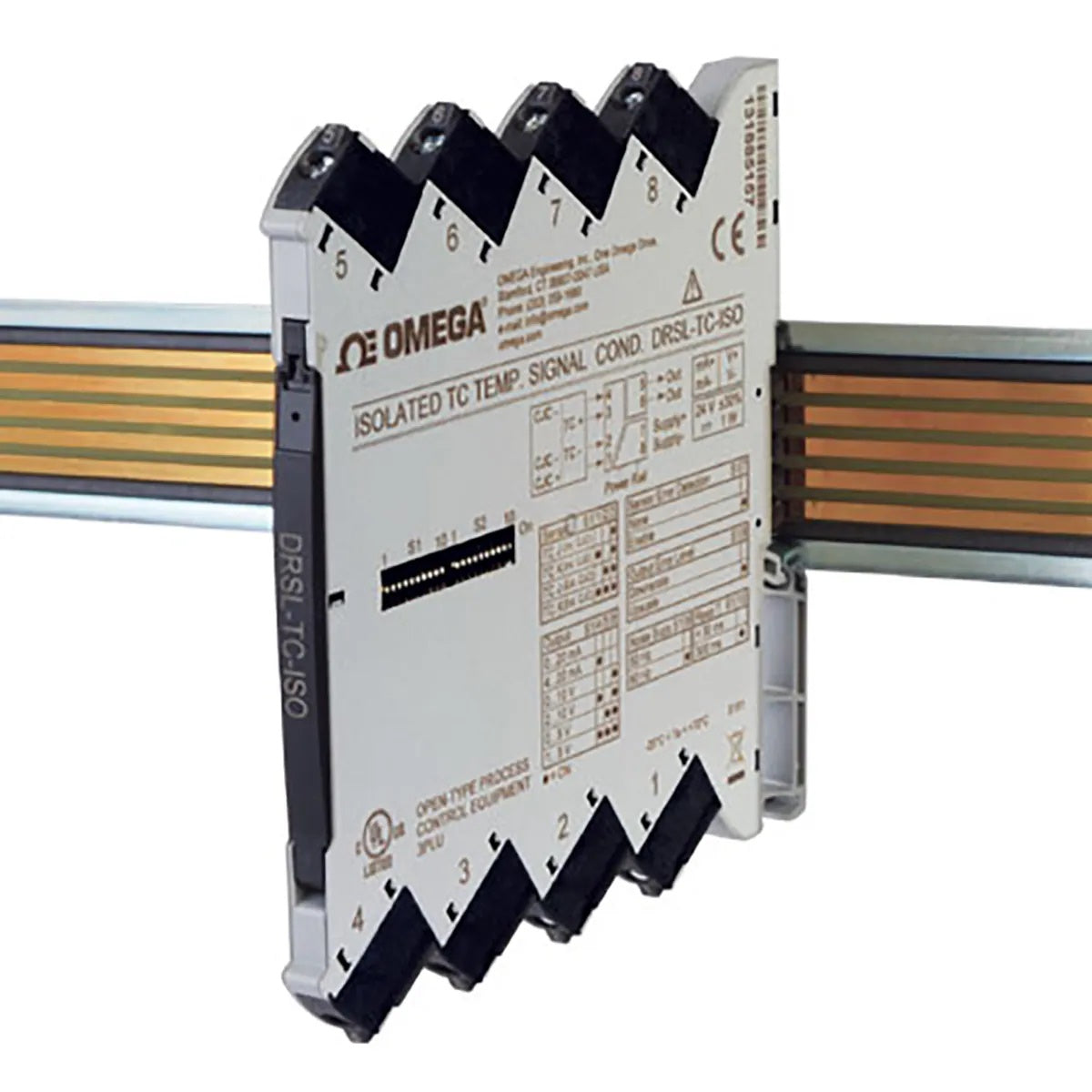 Omega DRSL-TC-ISO DRSL-TC Signal Conditioner Temperature