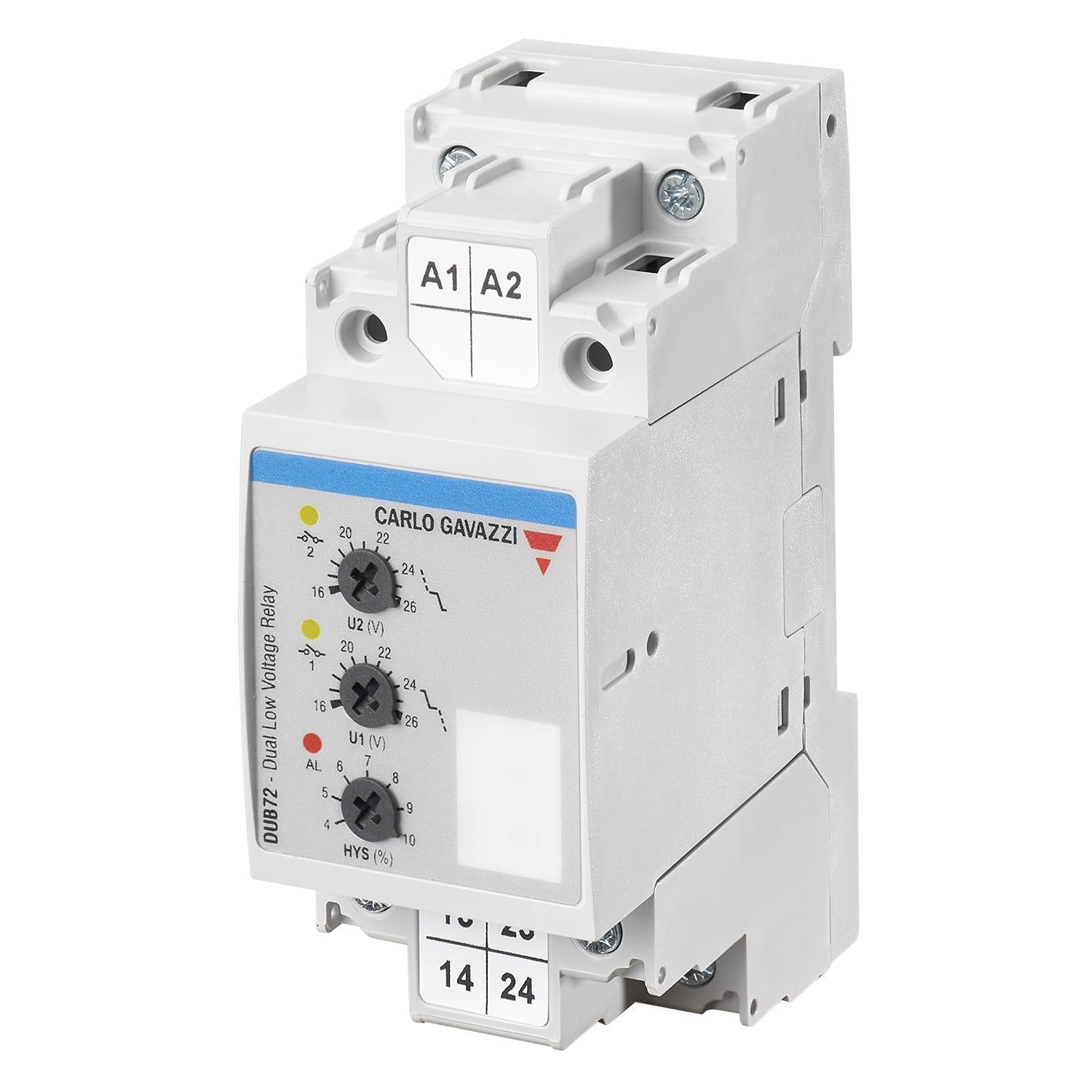 Carlo Gavazzi Inc. DUB72D724EX DUB Subvoltaje 15 ~ 30VCC - -25°C ~ 60°C