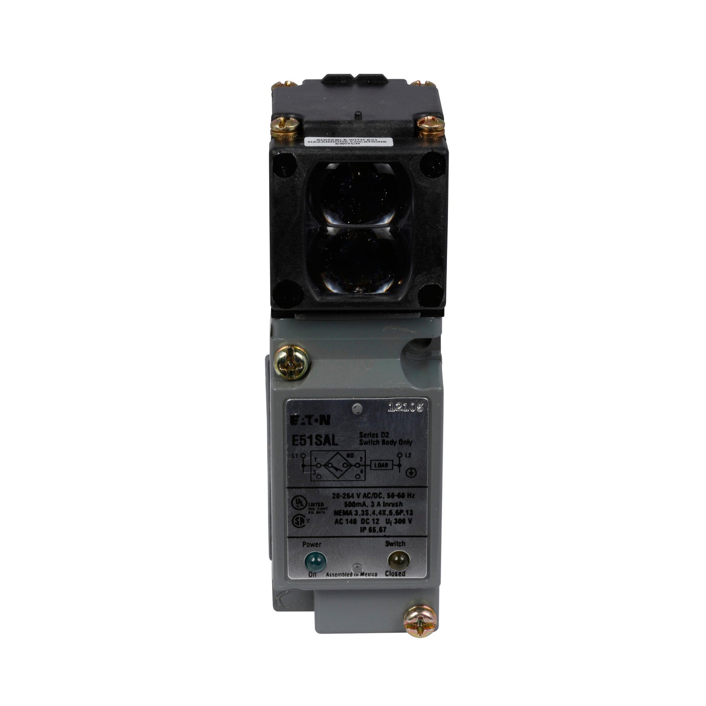 Eaton Electrical E51ALP1 E51 Reflectivo 215.748" (5.48m) 20ms IP67