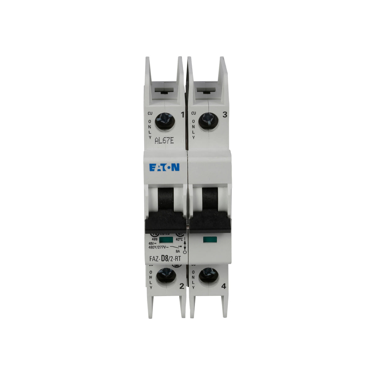 Eaton Electrical FAZ-D40/2 FAZ Riel DIN Termomagnético 40A