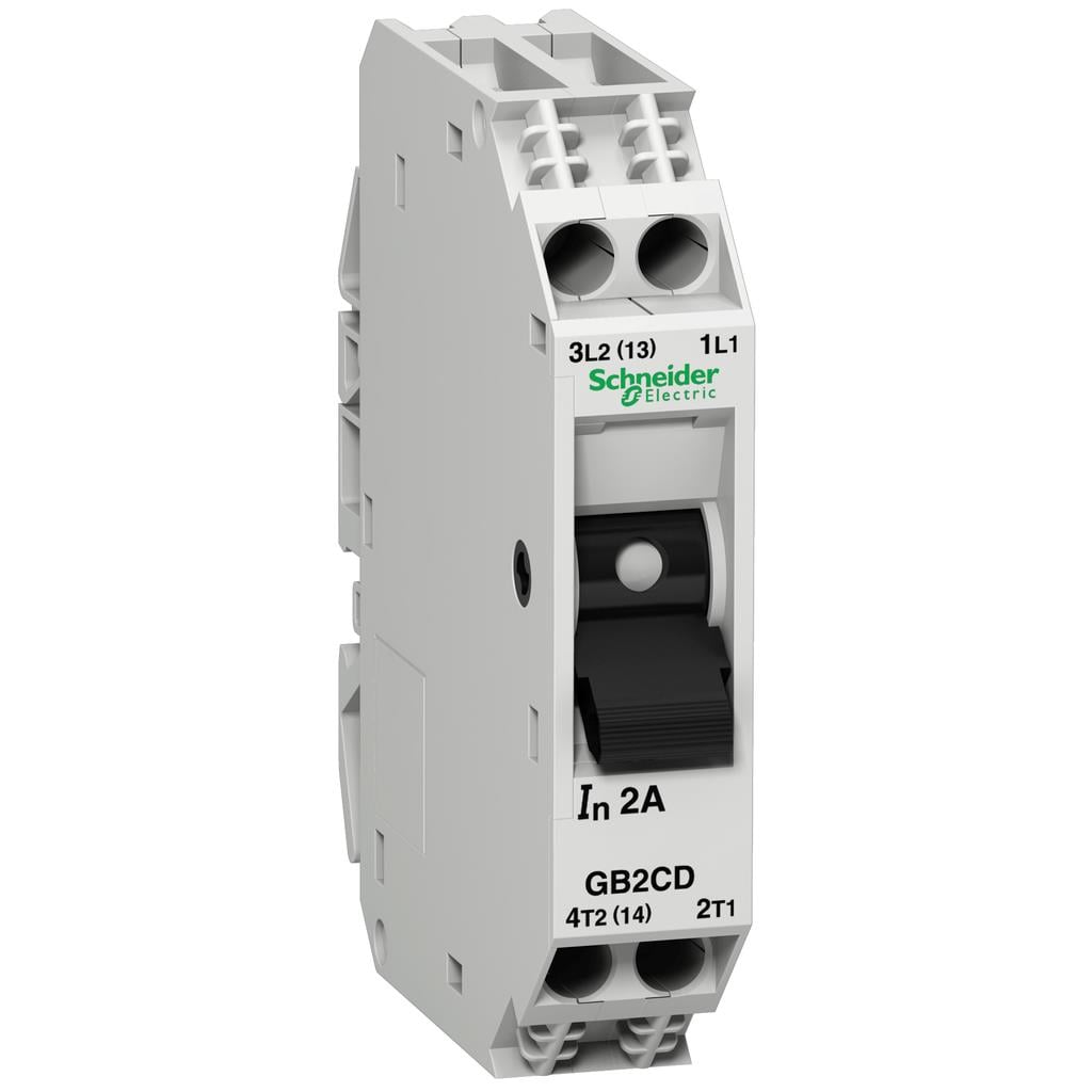 Schneider Electric GB2CD05 - Riel DIN Termomagnético 500mA