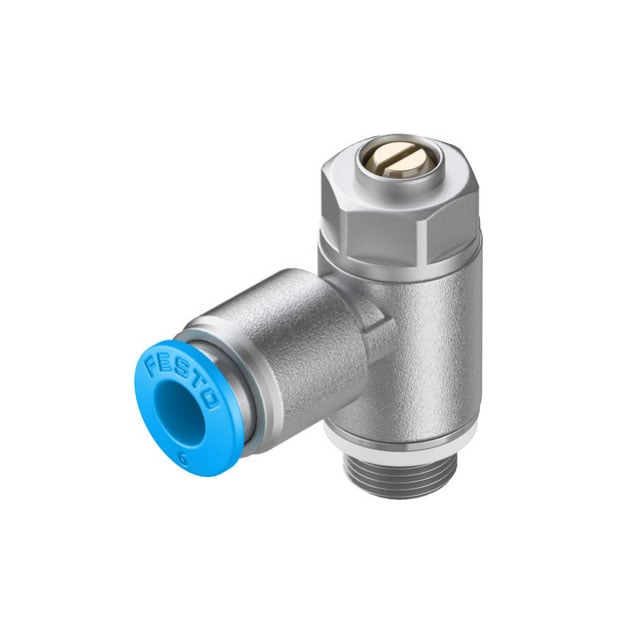 Festo Corporation GRLA-1/8-QS-6-D - Válvula de control Roscado - -