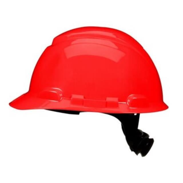 3M H-705SFR-UV H-700 Gorro duro Rojo