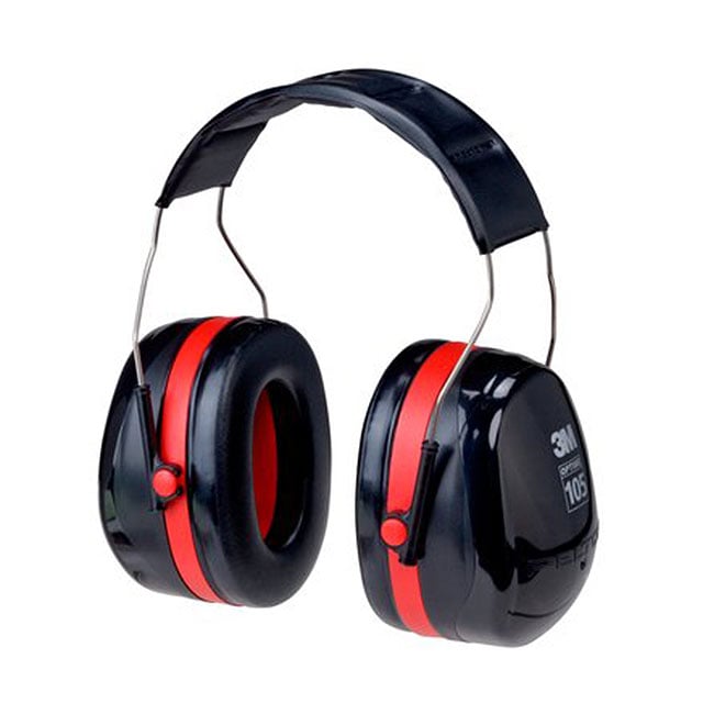 3M H10A Peltor™ Optime™ 105 Orejeras Rojo