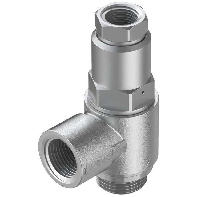 Festo Corporation HGL-3/8-B - Válvula antirretorno (válvula de retención) - 7 ~ 145 PSI (0.5 ~ 10 bar) -