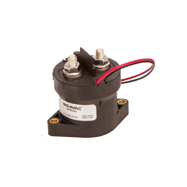 Sensata-Gigavac Clean Energy HX241CAX HX241 Montaje de chasis 24VCC