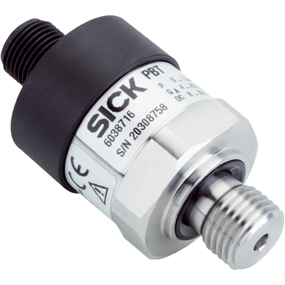SICK, Inc. 6038652 PBT Automatización industrial Medidor Corriente analógica Macho, 1/4" (6.35 mm) G