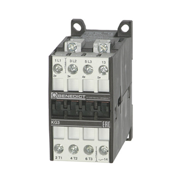 Benedict GmbH KG3-22A00-40 24 K3 Montaje de chasis, Riel DIN 24VCC